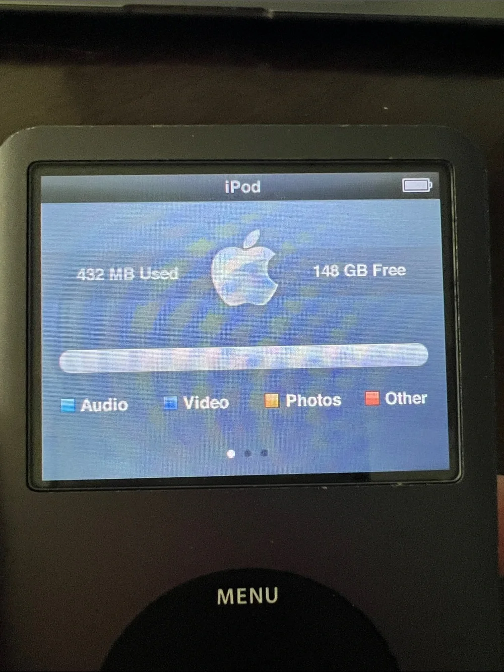 Apple iPod Classic Black 7th Generation